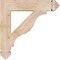 Ekena Millwork Funston Arts & Crafts Smooth Bracket, Douglas Fir, 3 1/2"W x 20"D x 20"H BKT04X20X20FST03SDF - alternate 4